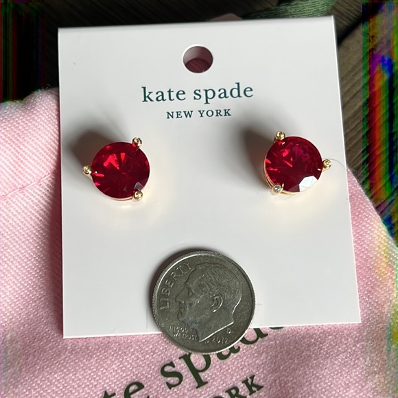 Kate Spade Red Earrings - Picture 8 of 8